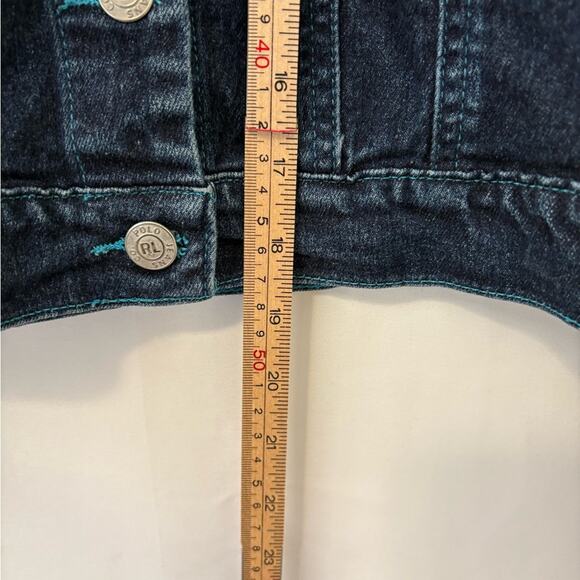 Vintage polo jeans company Ralph Lauren denim collectible jacket- - Picture 10 of 12
